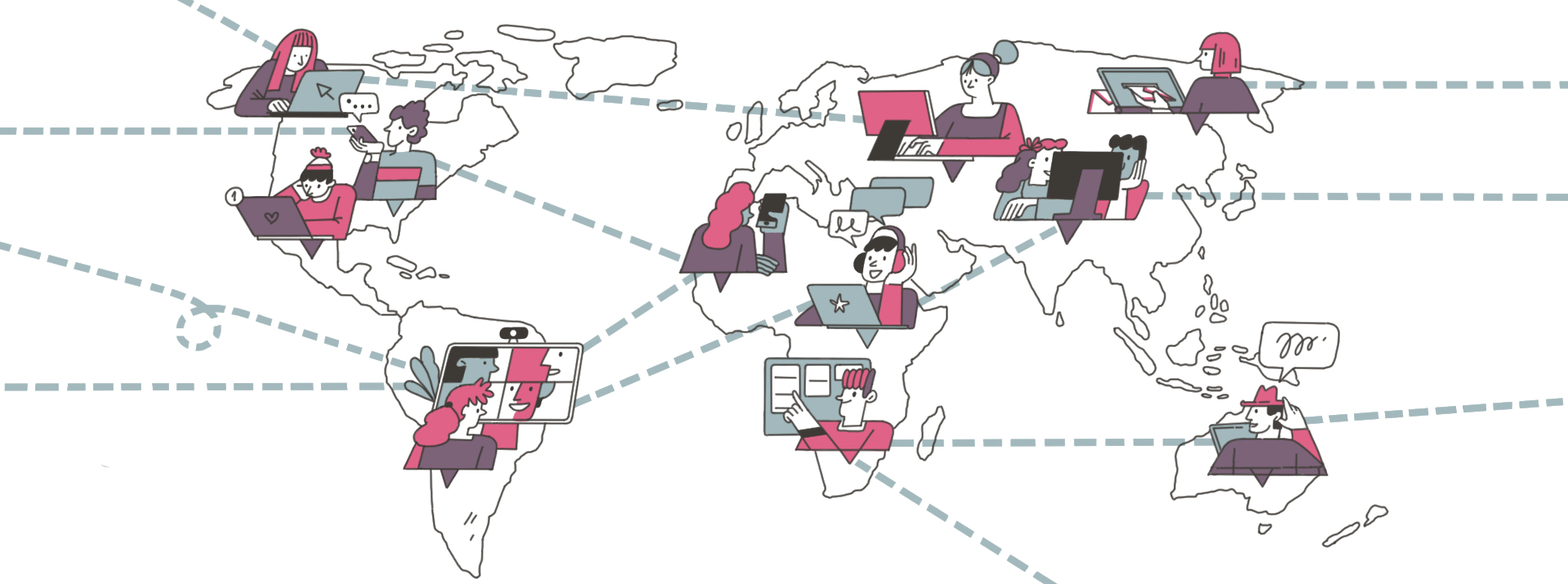 Globally distributed teams' communication and collaboration tools