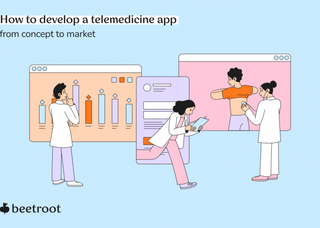 how to develop a telemedicine app ebook by beetroot