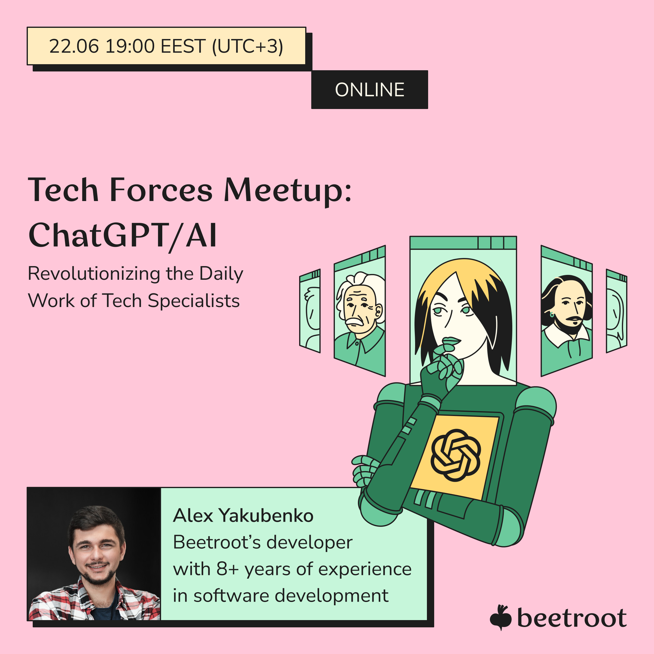 AI and ChatGPT in daily work Beetroot event