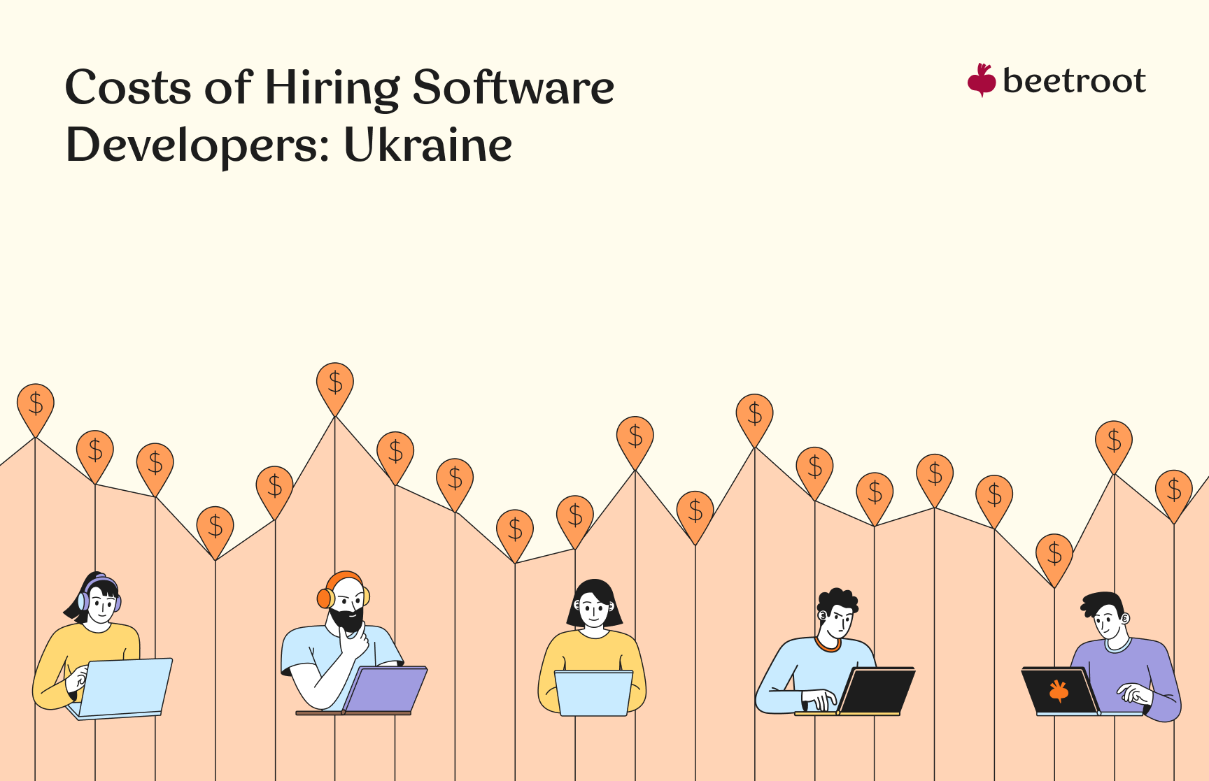 Costs of hiring software developers: Ukraine