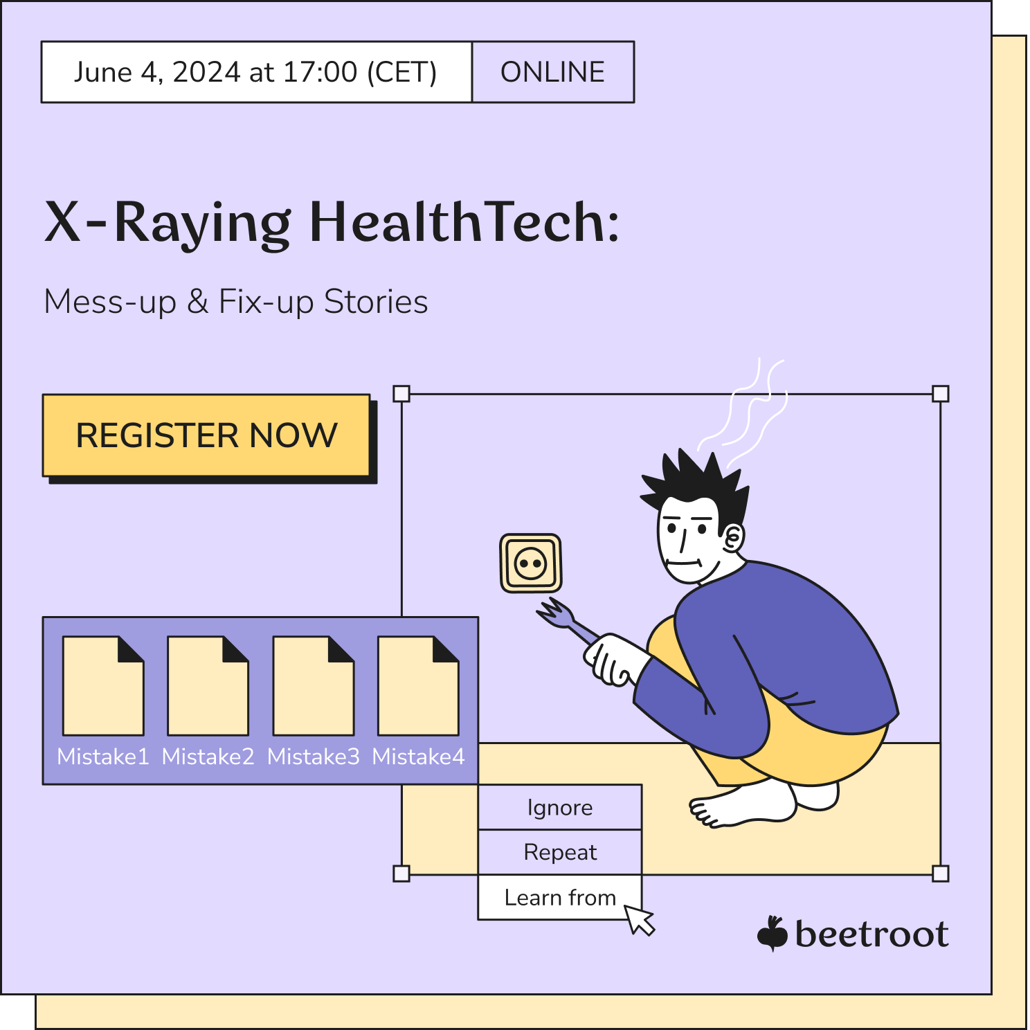 HealthTech Mess-ups & Fix-Ups Webinar