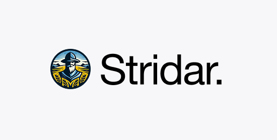 Logo of the company Stridar.
